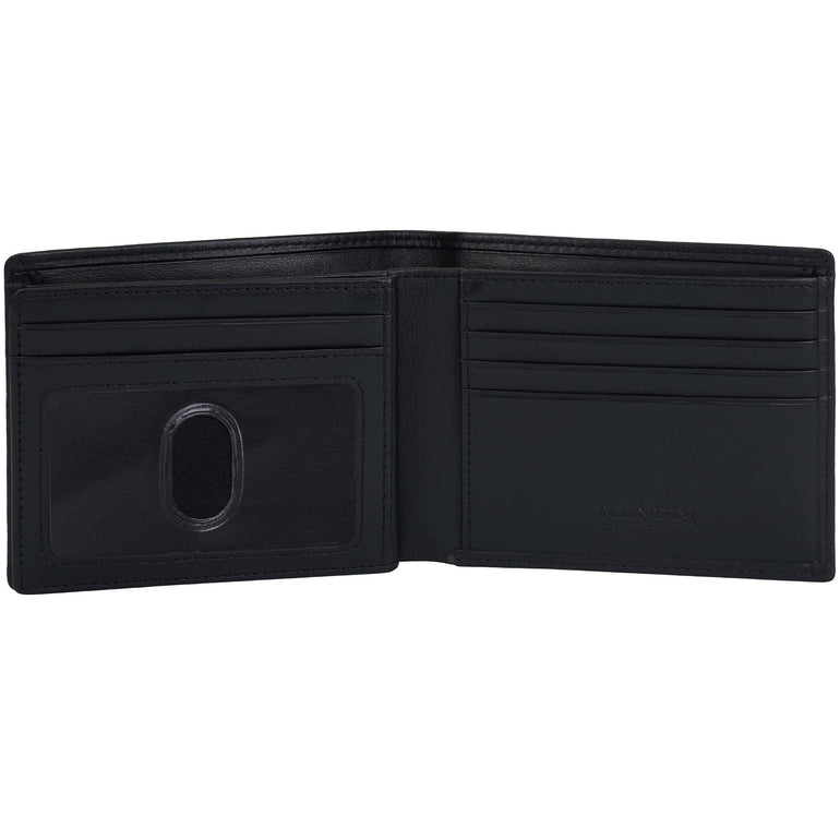 Mancini Wallets Mancini Sonoma RFID Secure Center Wing Wallet