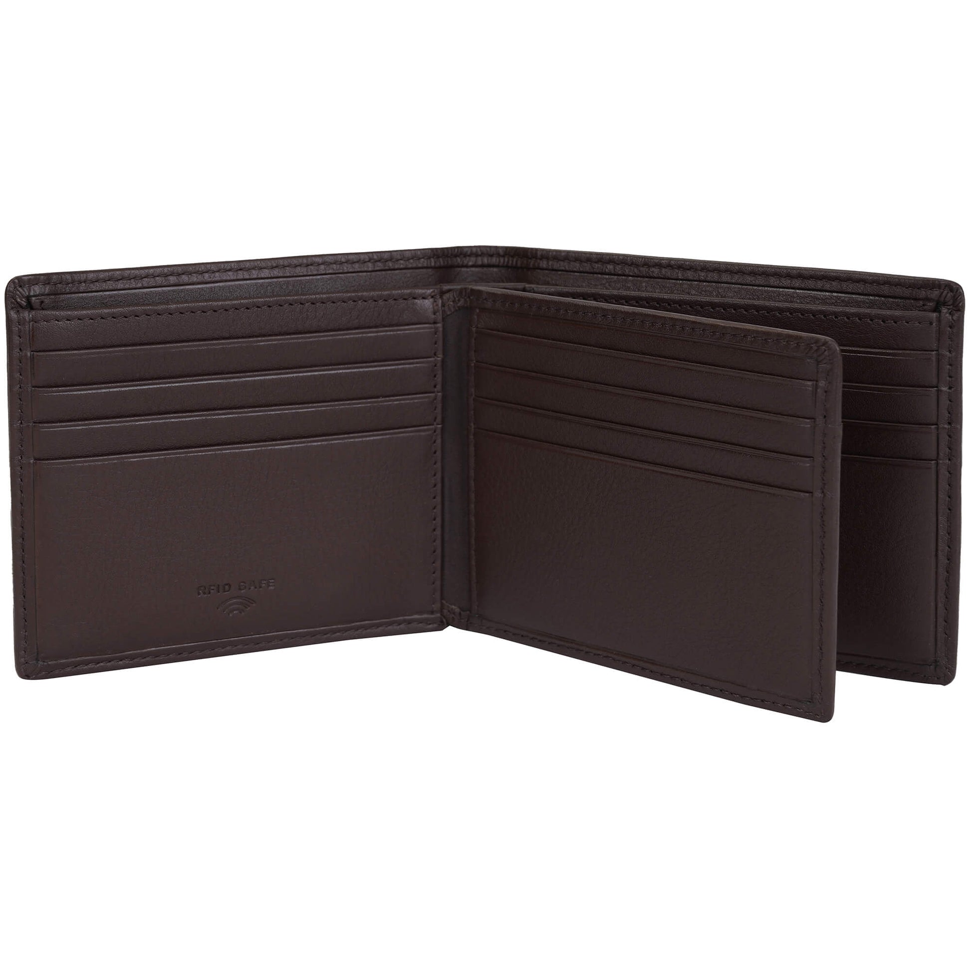 Mancini Wallets Mancini Sonoma RFID Secure Center Wing Wallet