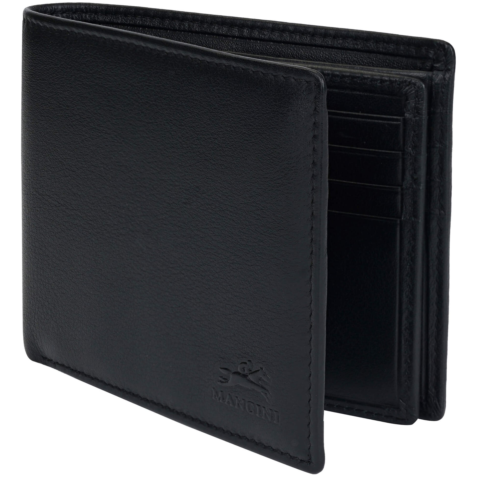 Mancini Wallets Mancini Sonoma RFID Secure Center Wing Wallet