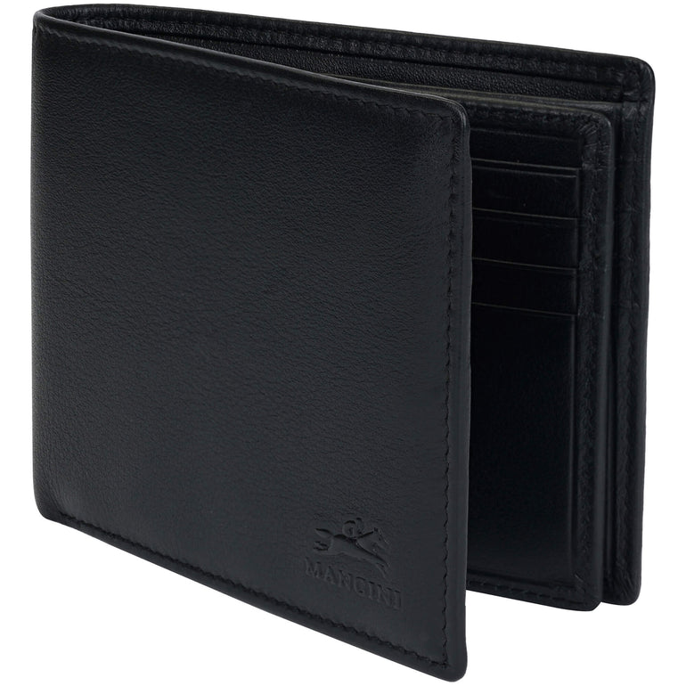 Mancini Wallets Mancini Sonoma RFID Secure Center Wing Wallet