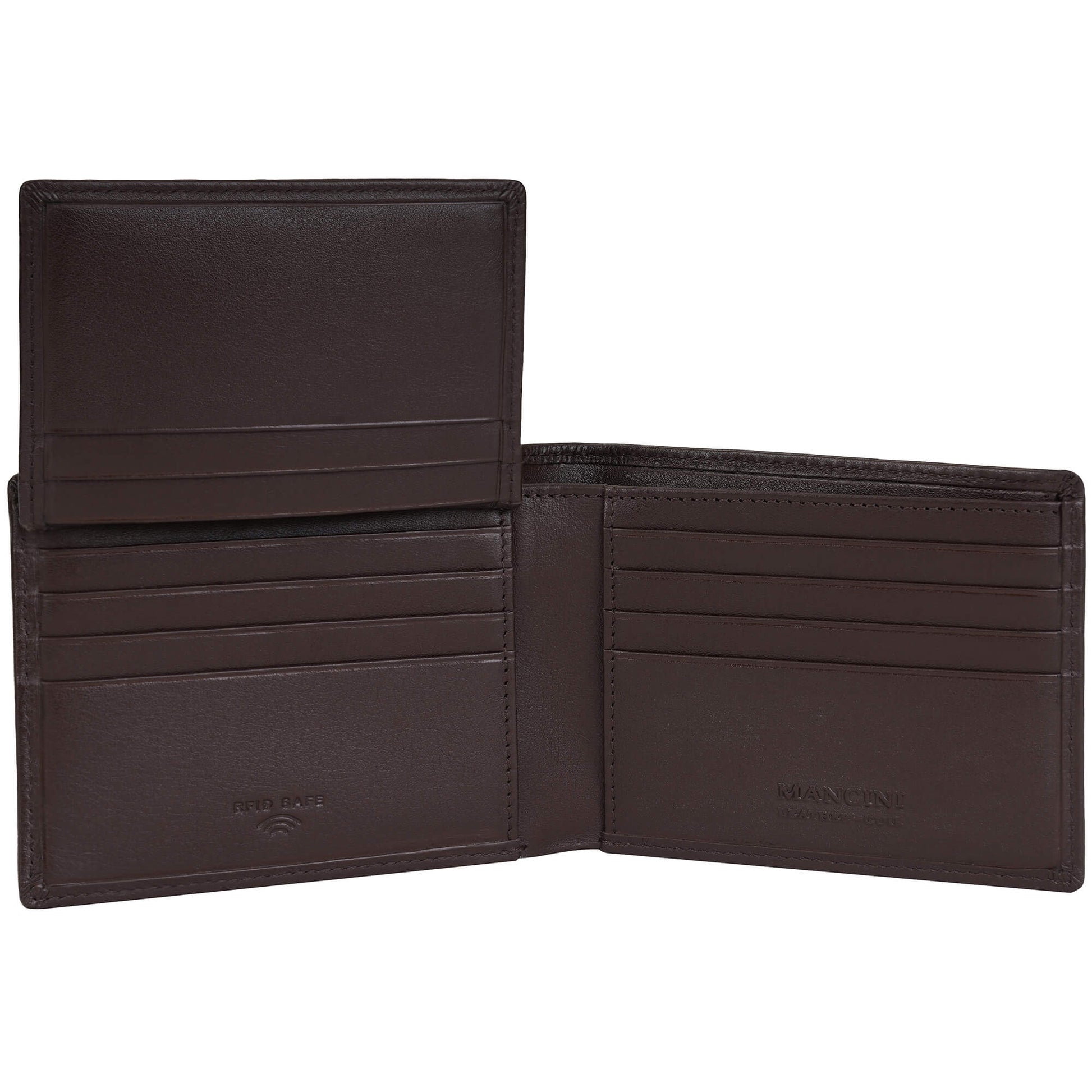Mancini Wallets Mancini Sonoma RFID Secure Left Wing Wallet
