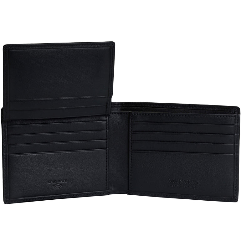 Mancini Wallets Mancini Sonoma RFID Secure Left Wing Wallet