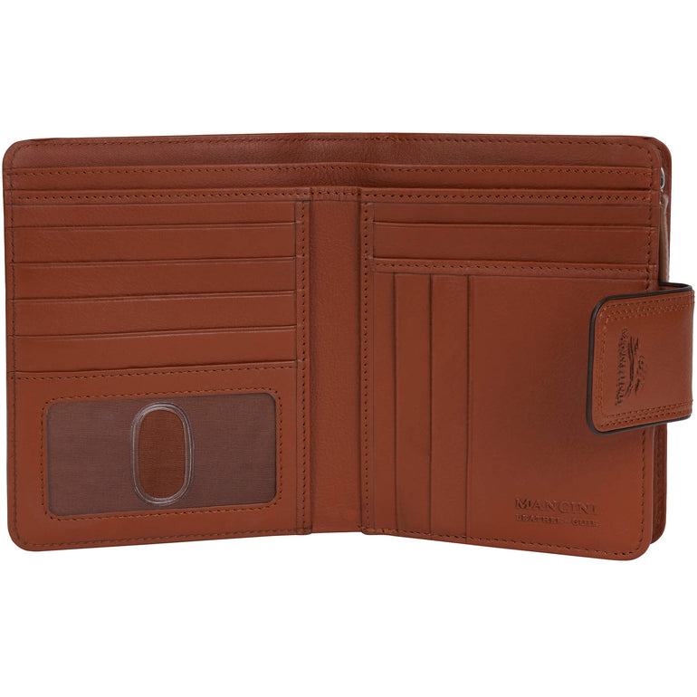 Mancini Wallets Mancini Sonoma Women’s Medium Clutch Wallet with Enhanced RFID Protection