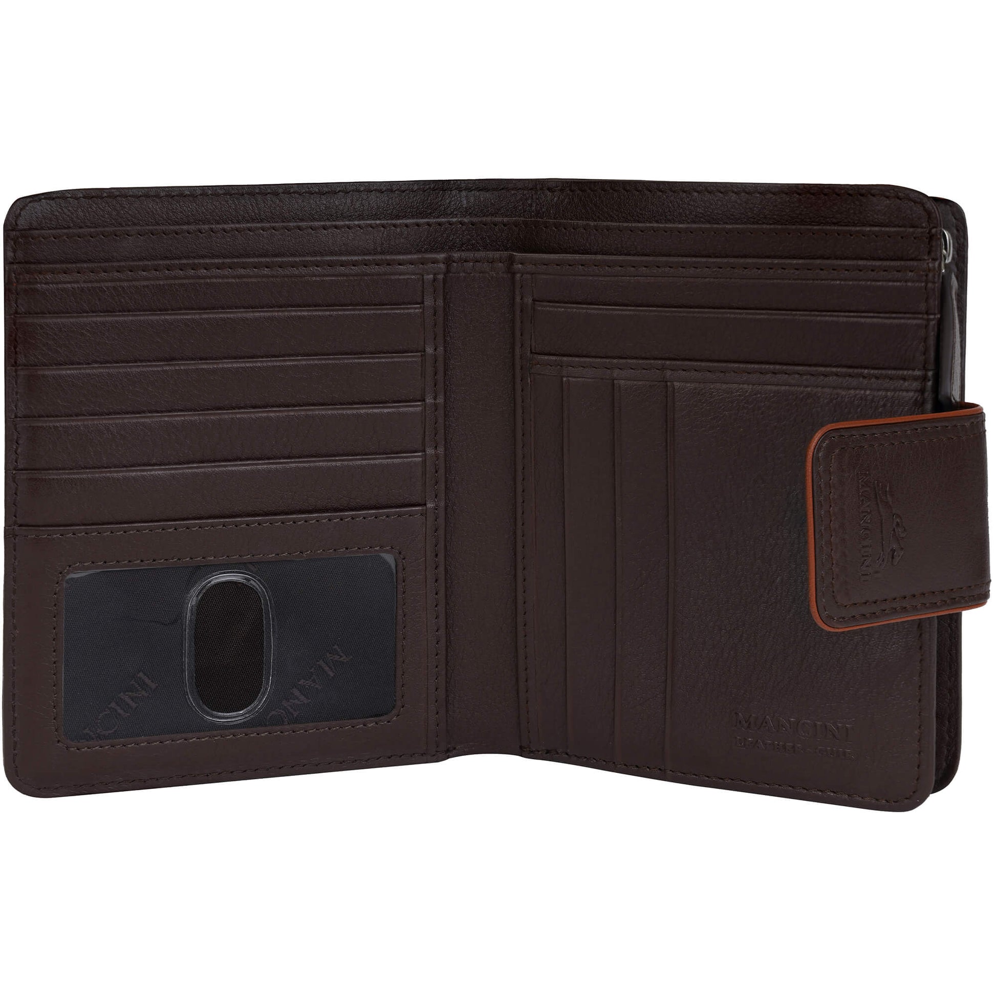 Mancini Wallets Mancini Sonoma Women’s Medium Clutch Wallet with Enhanced RFID Protection