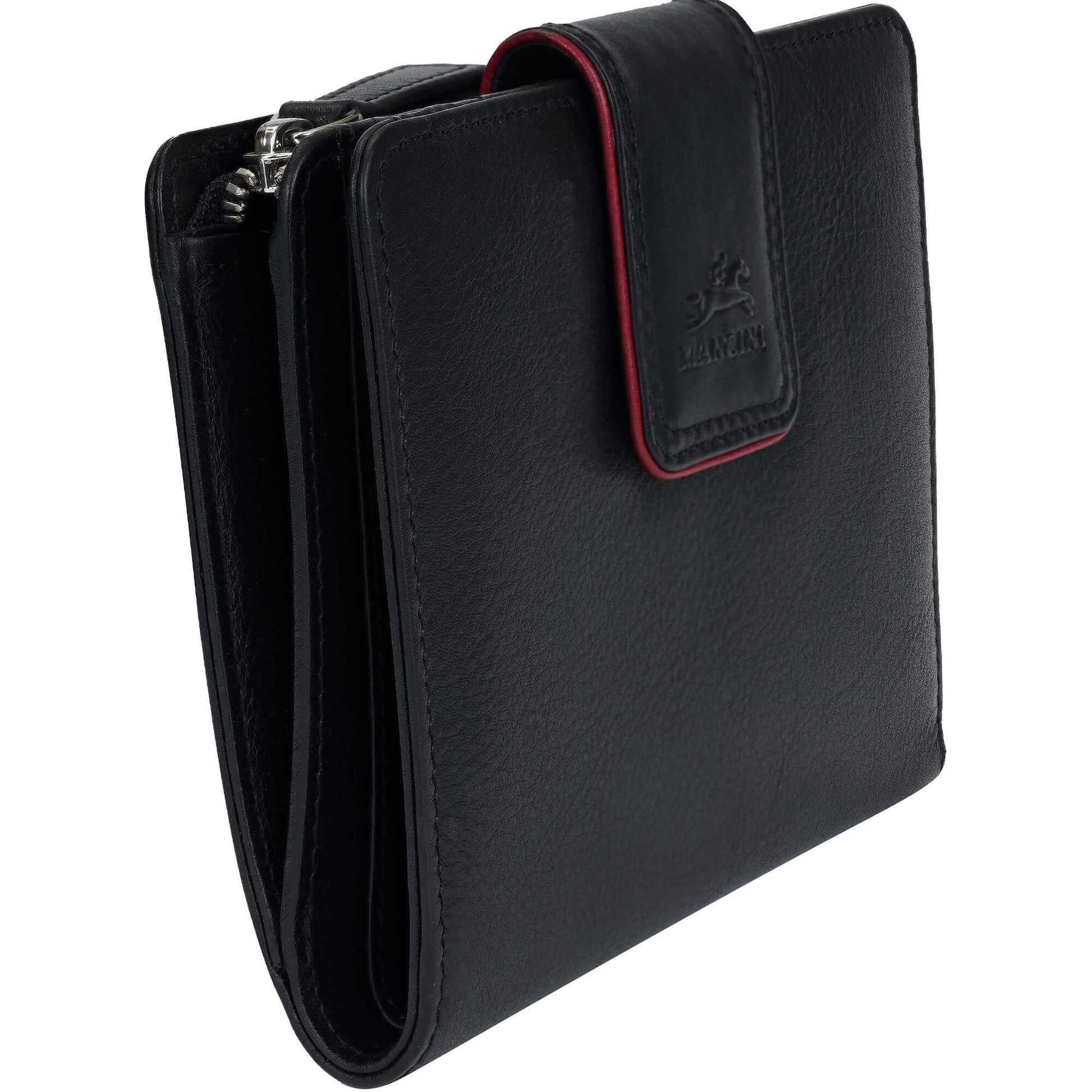Mancini Wallets Mancini Sonoma Women’s Medium Clutch Wallet with Enhanced RFID Protection