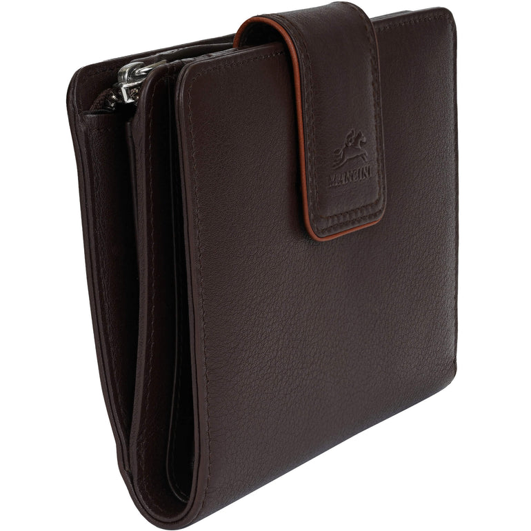 Mancini Wallets Mancini Sonoma Women’s Medium Clutch Wallet with Enhanced RFID Protection