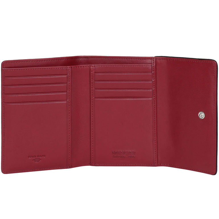 Mancini Wallets Mancini Sonoma Women’s Medium Clutch Wallet with Enhanced RFID Protection