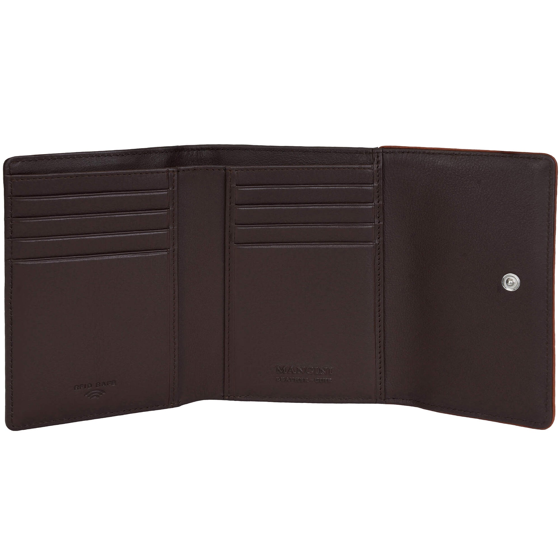 Mancini Wallets Mancini Sonoma Women’s Medium Clutch Wallet with Enhanced RFID Protection