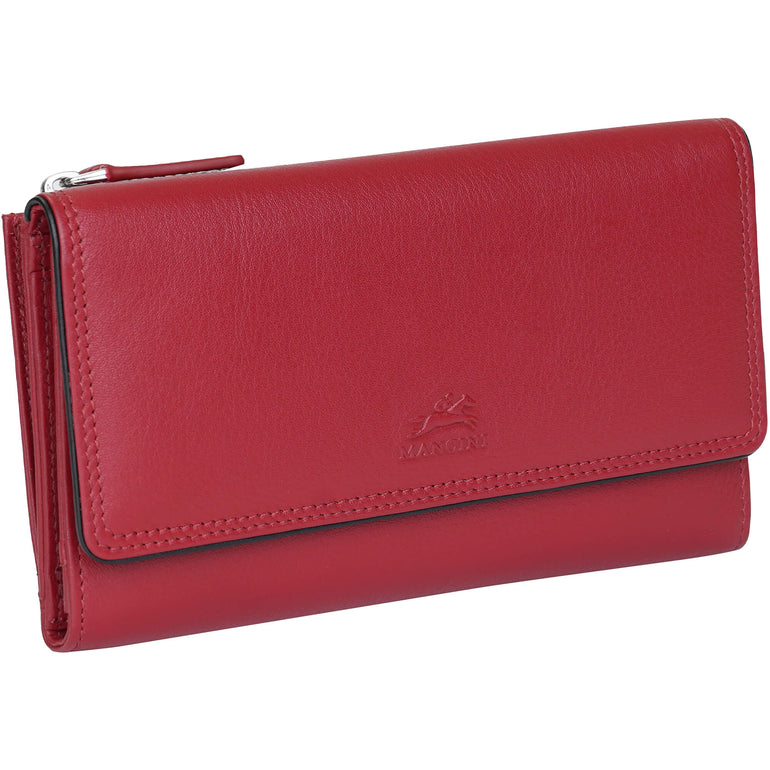 Mancini Wallets Mancini Sonoma Women’s Medium Clutch Wallet with Enhanced RFID Protection