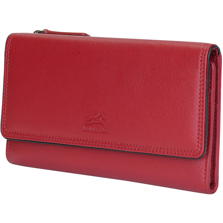 Mancini Wallets Mancini Sonoma Women’s Medium Clutch Wallet with Enhanced RFID Protection