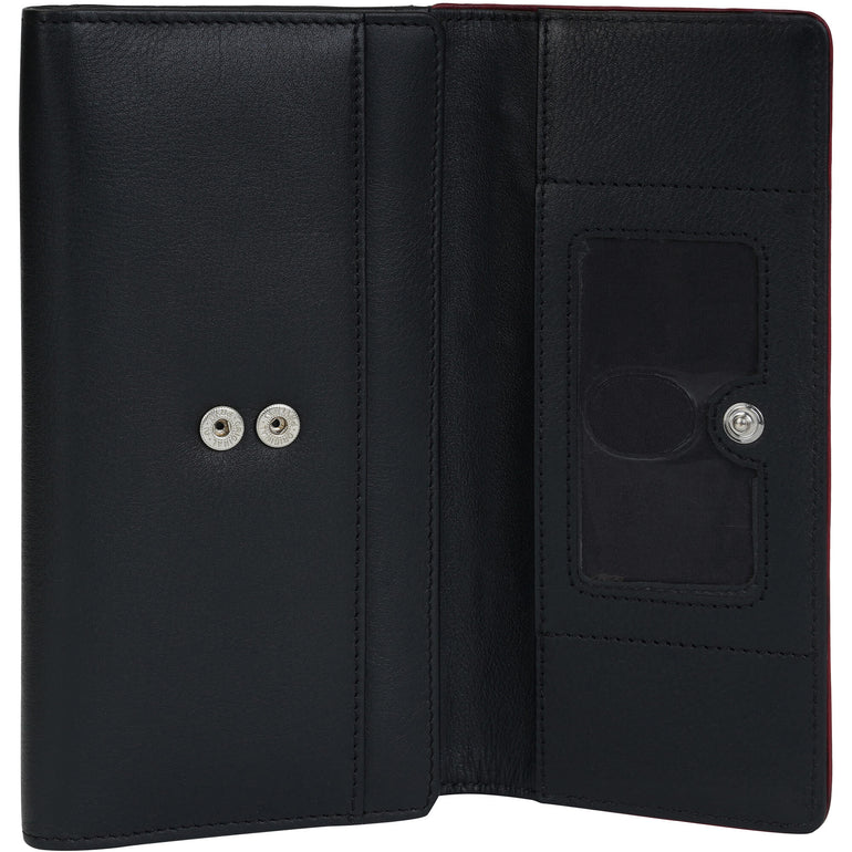 Mancini Wallets Mancini Sonoma Women’s Medium Clutch Wallet with Enhanced RFID Protection