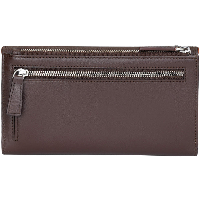 Mancini Wallets Mancini Sonoma Women’s Medium Clutch Wallet with Enhanced RFID Protection