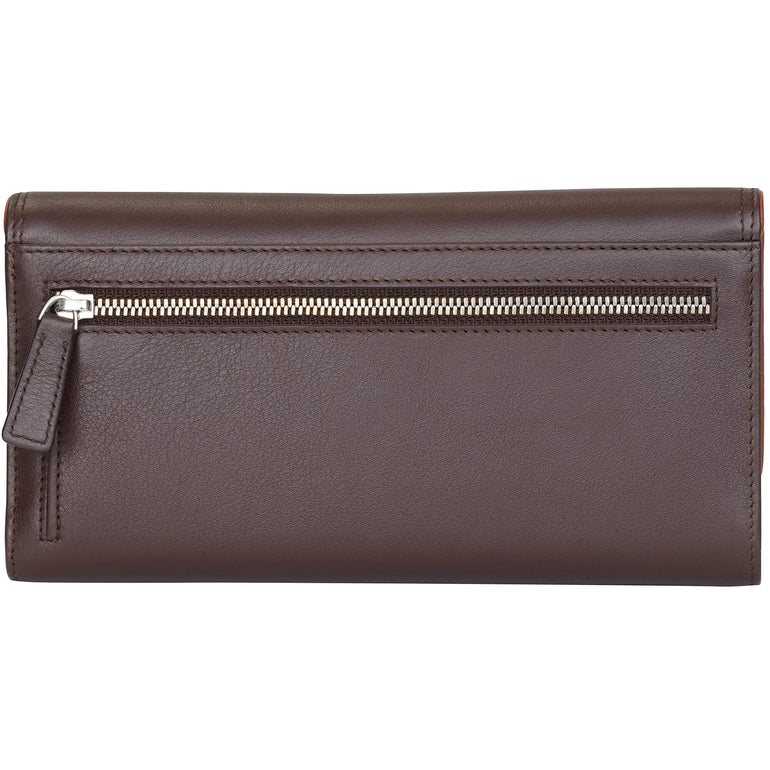 Mancini Wallets Mancini Sonoma Women’s Quad fold Wallet with Enhanced RFID Protection