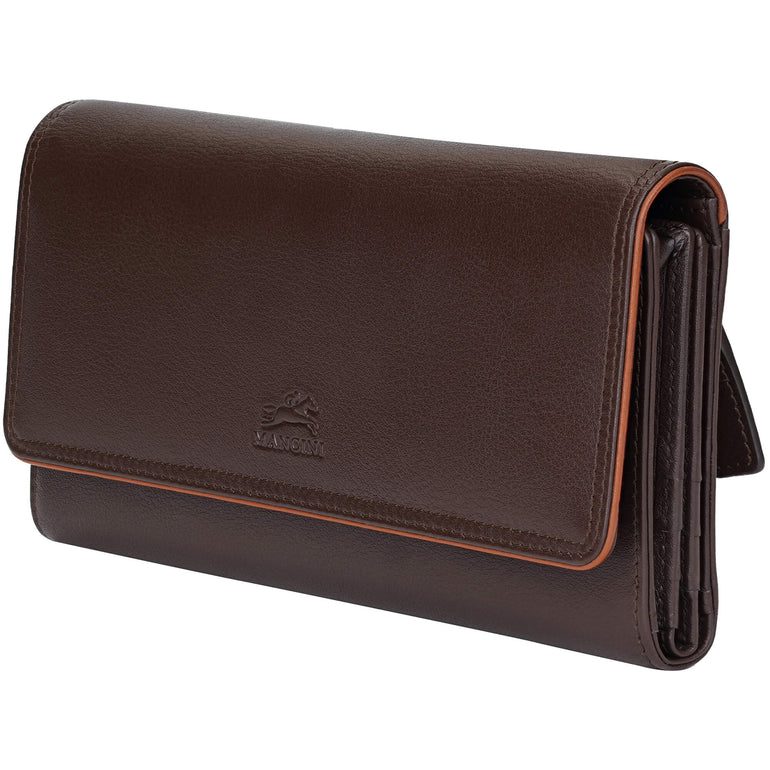 Mancini Wallets Mancini Sonoma Women’s Quad fold Wallet with Enhanced RFID Protection