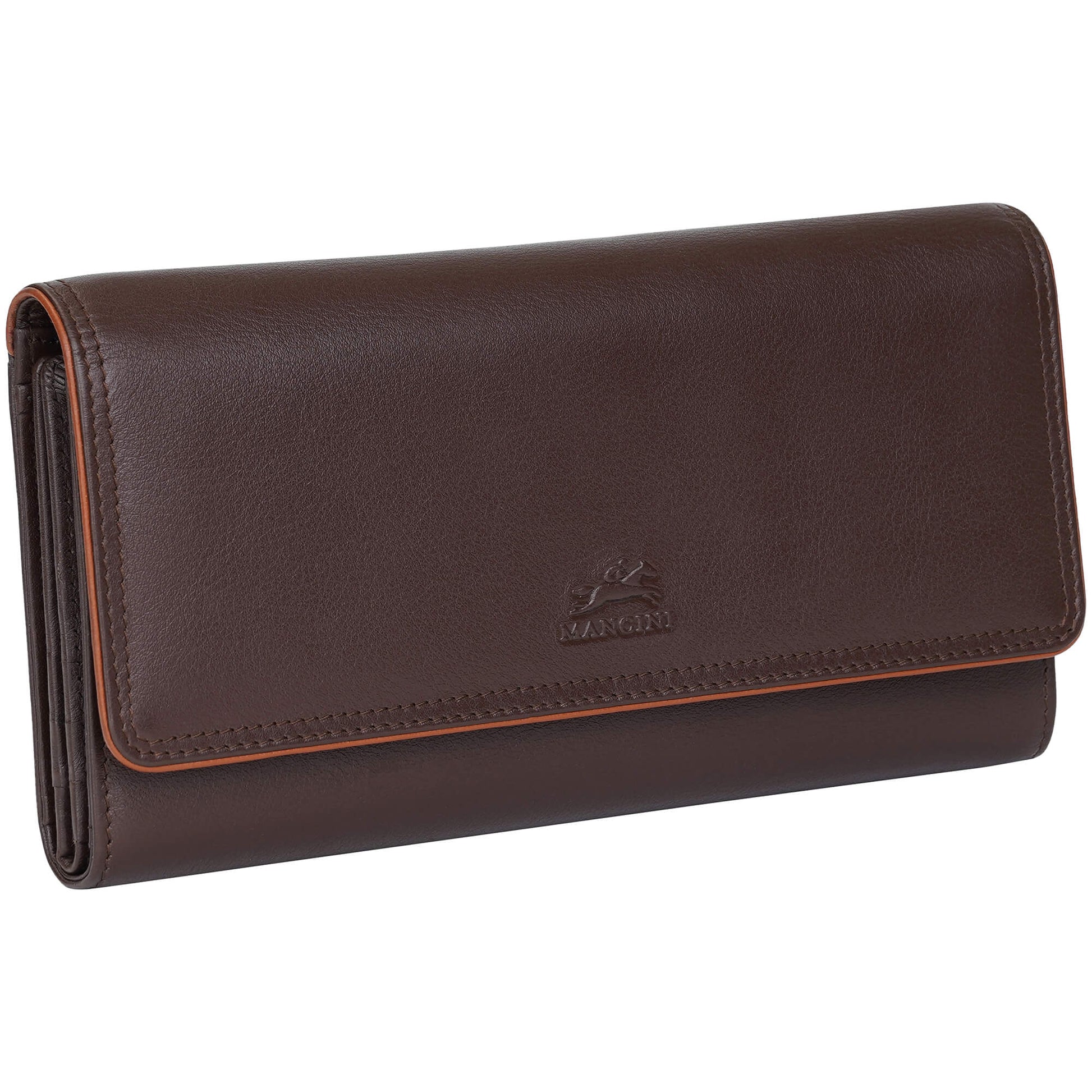 Mancini Wallets Mancini Sonoma Women’s Quad fold Wallet with Enhanced RFID Protection