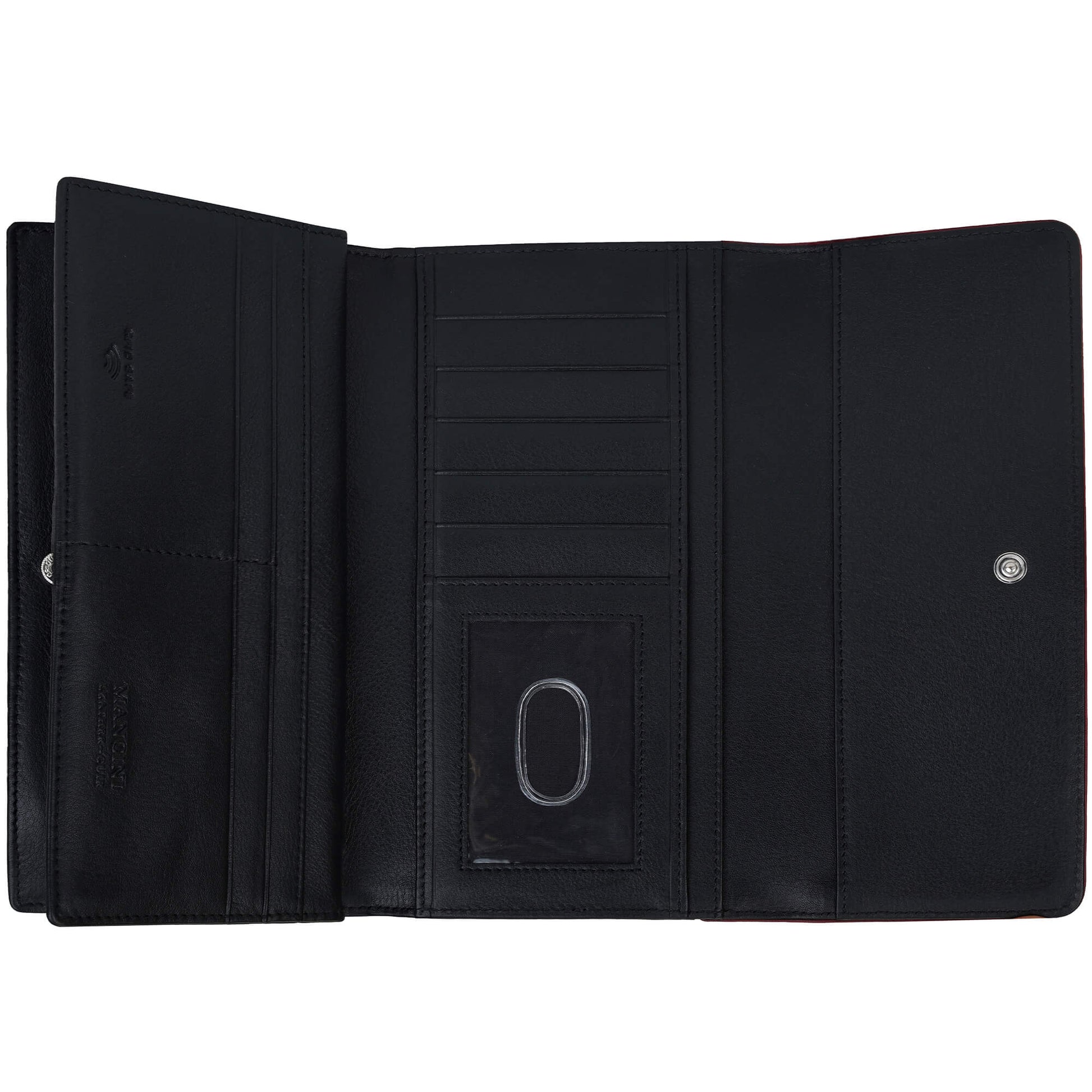 Mancini Wallets Mancini Sonoma Women’s Quad fold Wallet with Enhanced RFID Protection