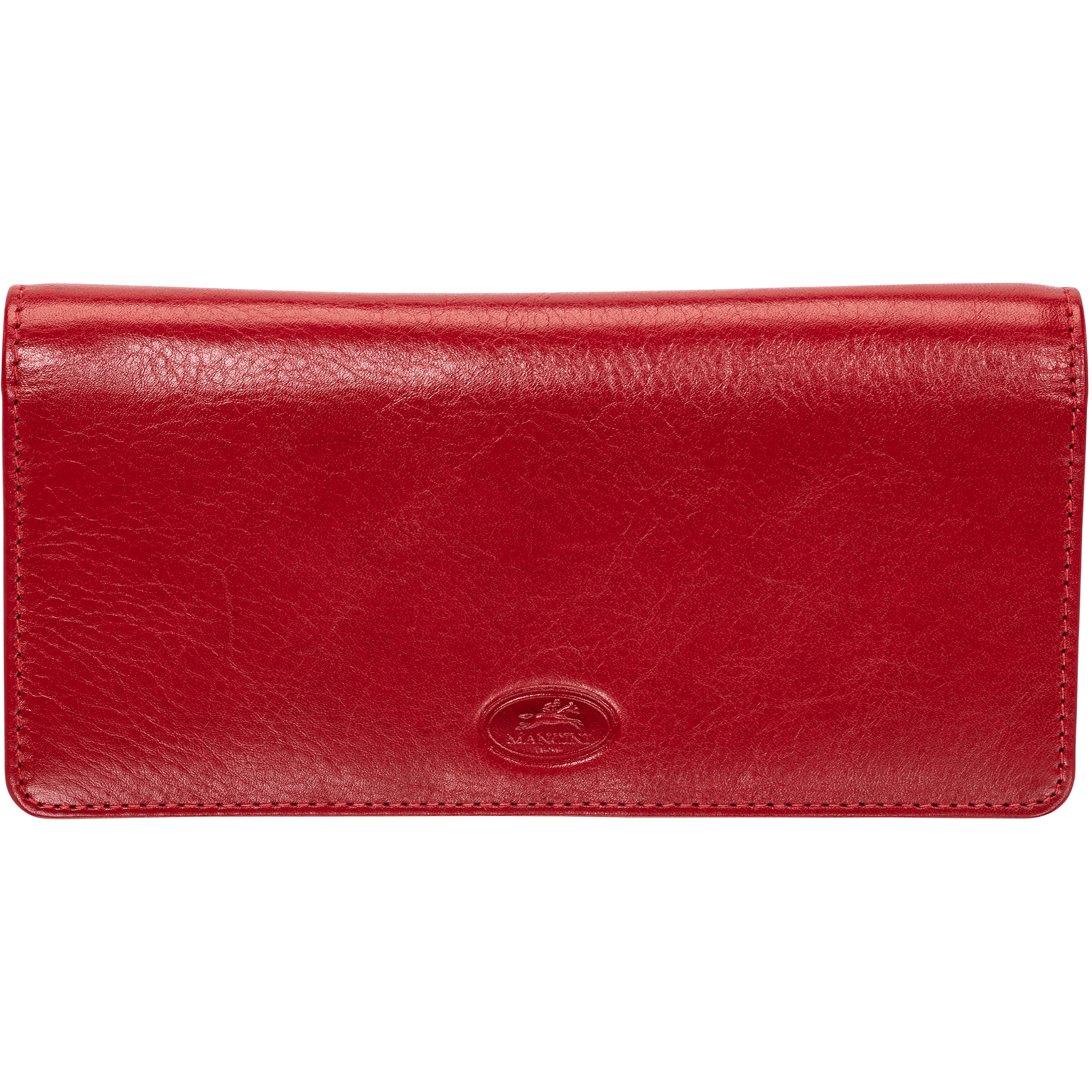 Mancini Wallets Red Mancini EQUESTRIAN-2 Ladies' RFID Secure Clutch Wallet