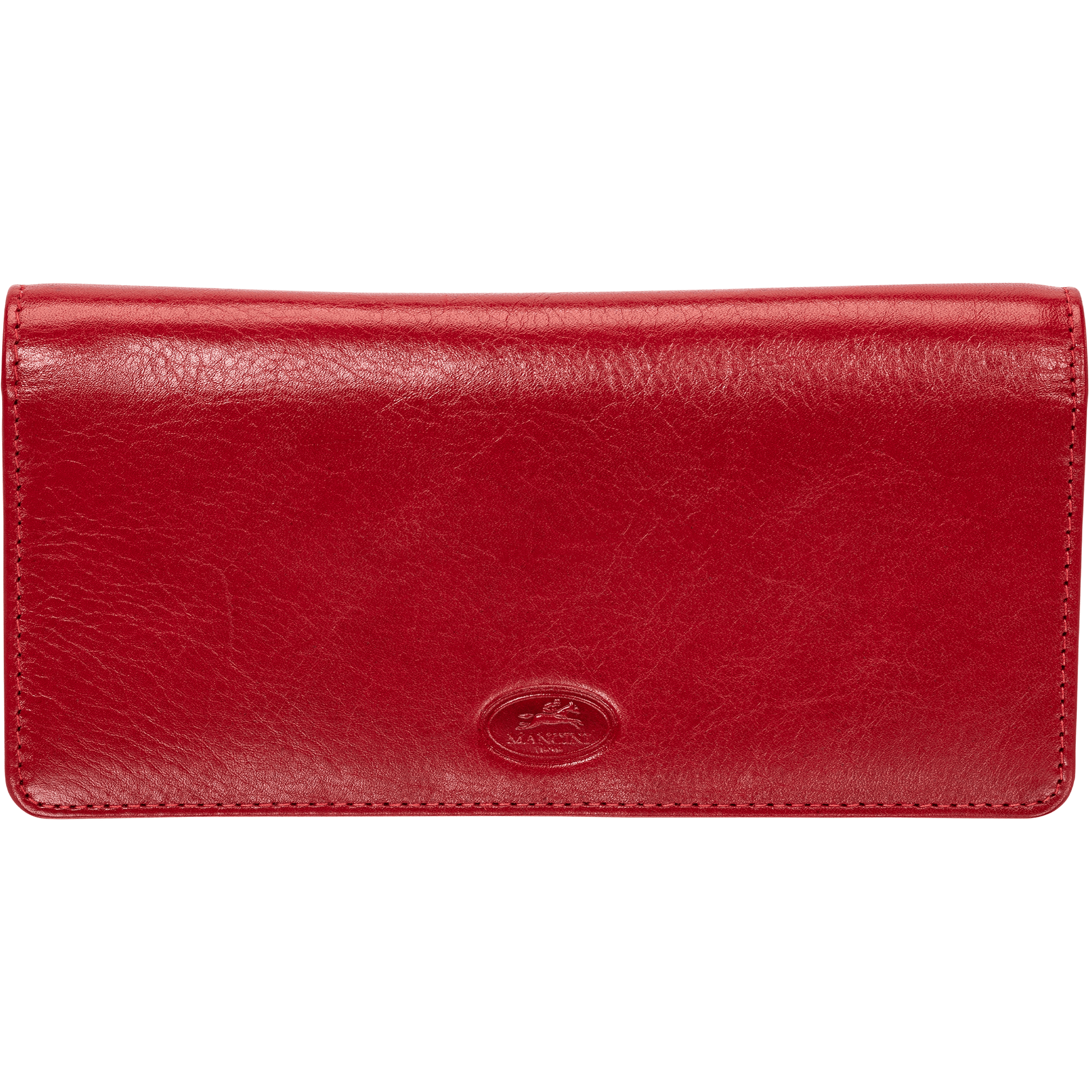 Mancini Wallets Red Mancini EQUESTRIAN-2 Ladies' RFID Secure Clutch Wallet