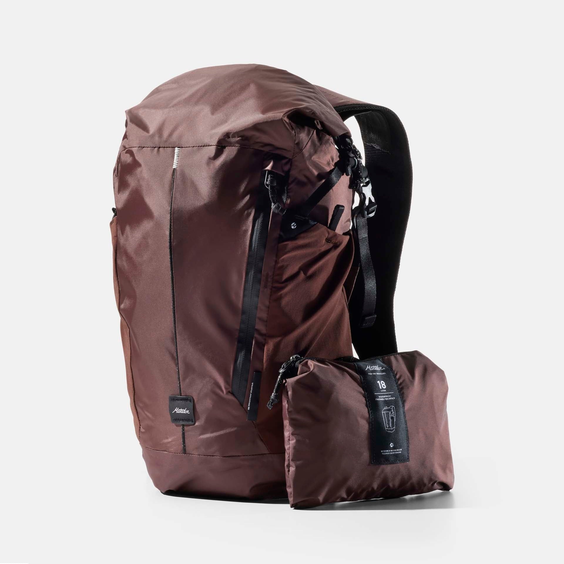 Matador Backpacks Garnet Matador 18L Waterproof Packable Backpack