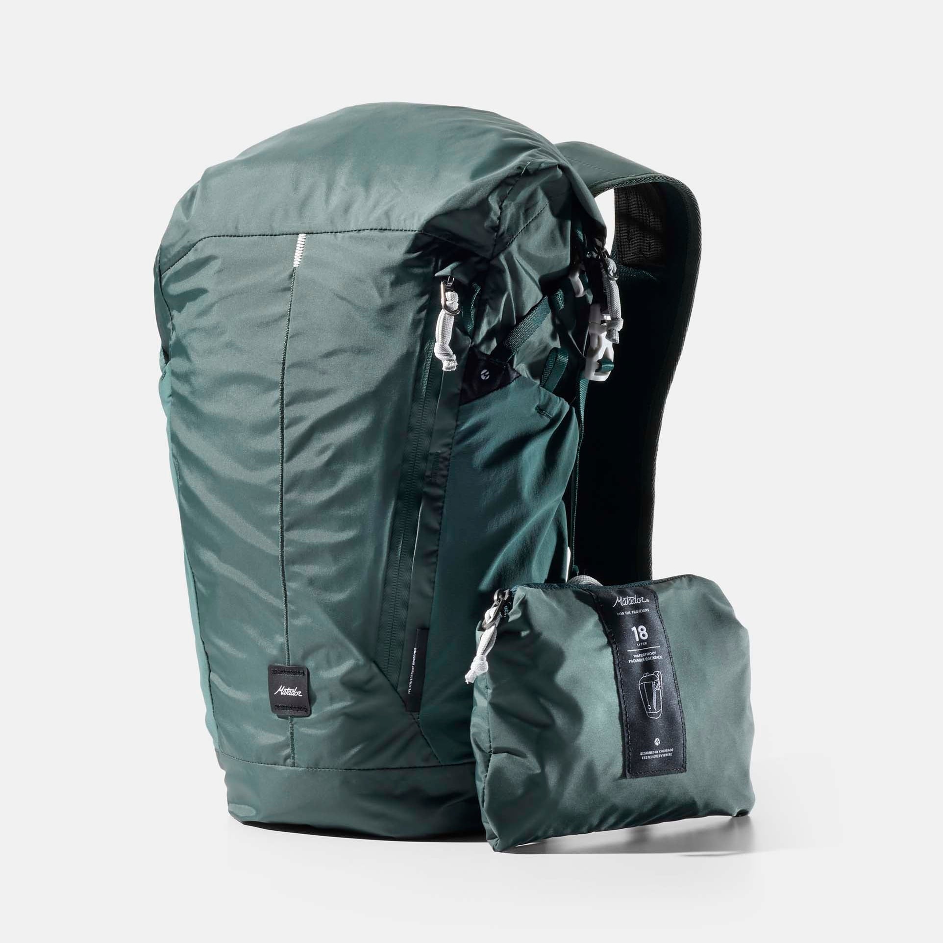 Matador Backpacks Juniper Matador 18L Waterproof Packable Backpack