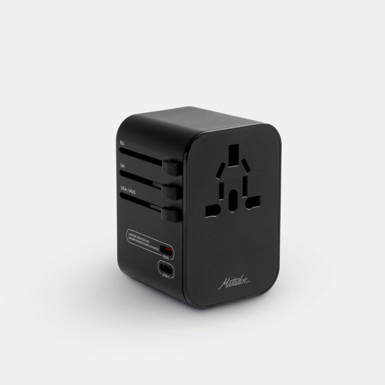 Matador Travel Accessories Black Matador Global Travel Adapter