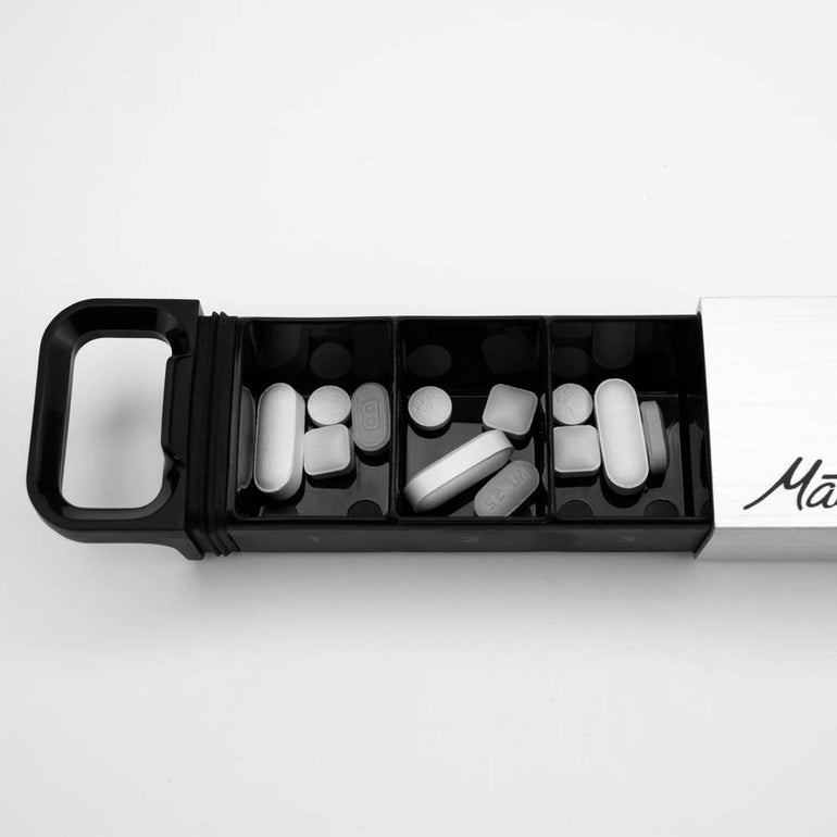 Matador Travel Accessories Brushed Aluminum Matador Waterproof Pill Canister