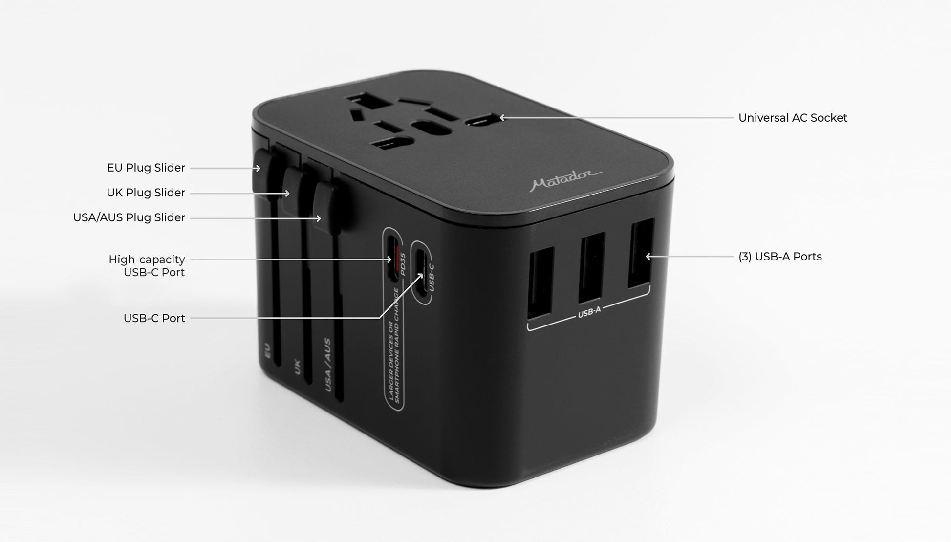 Matador Travel Accessories Matador Global Travel Adapter