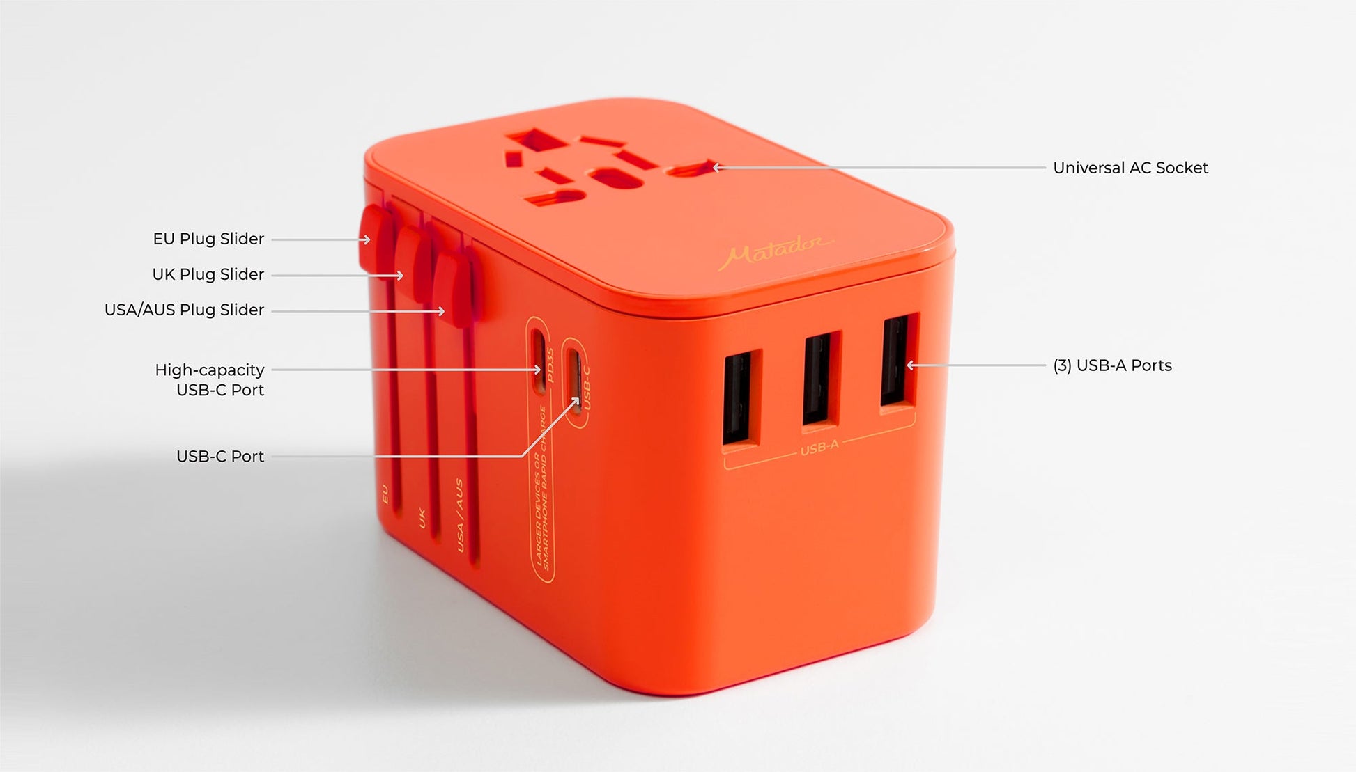 Matador Travel Accessories Matador Global Travel Adapter