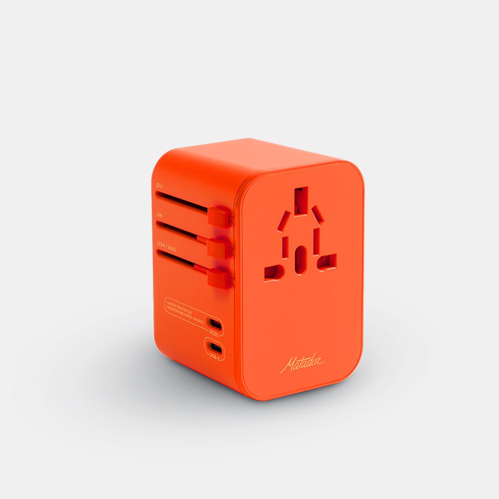 Matador Travel Accessories Orange Matador Global Travel Adapter