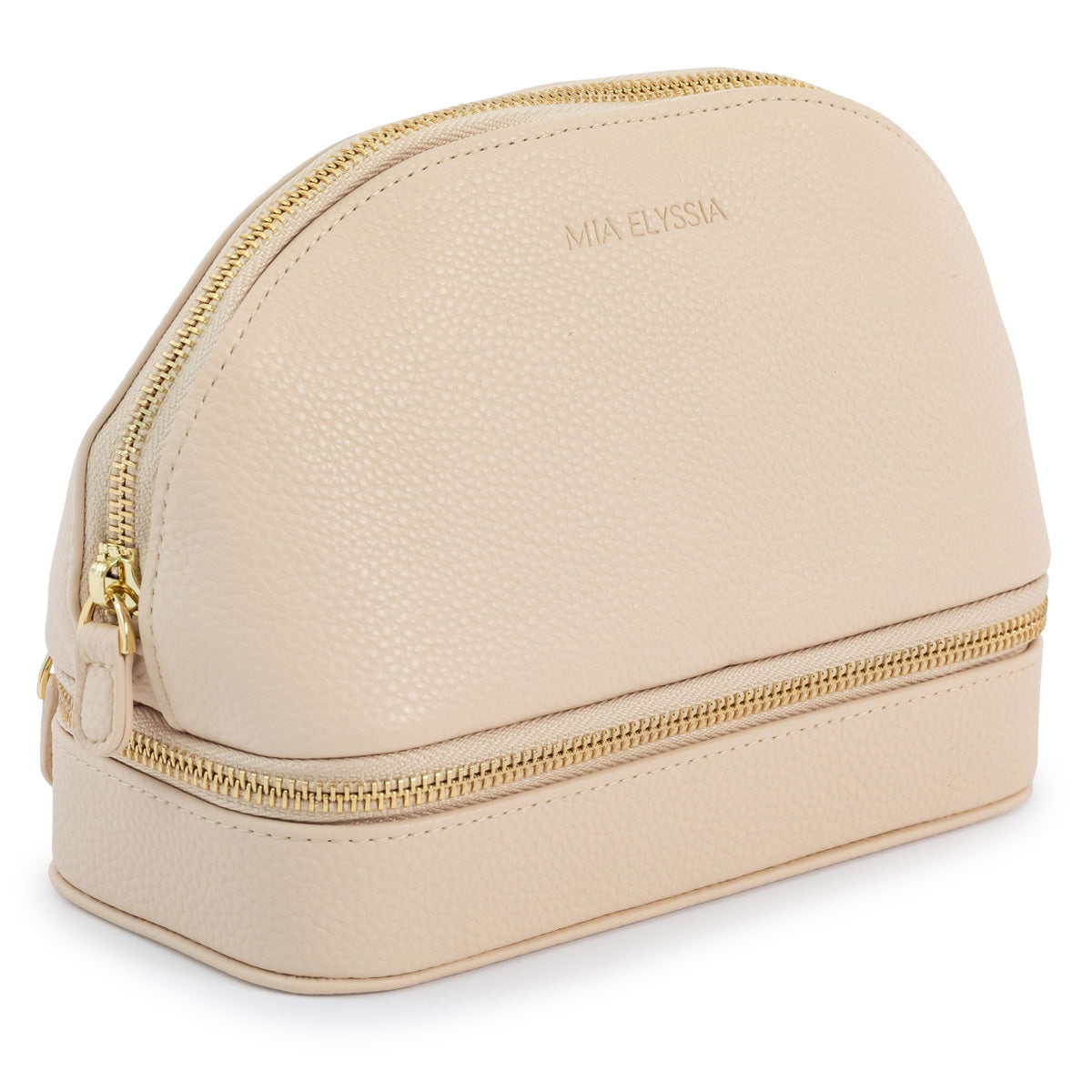 Mia Elyssia Toiletry kit Crème Mia Elyssia Cosmetics & Jewellery Case