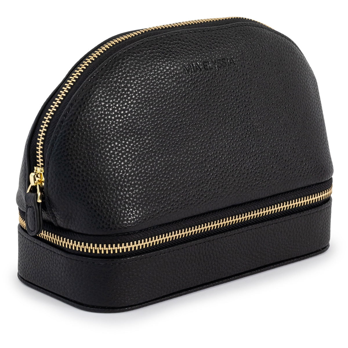 Mia Elyssia Toiletry kit Noir Mia Elyssia Cosmetics & Jewellery Case