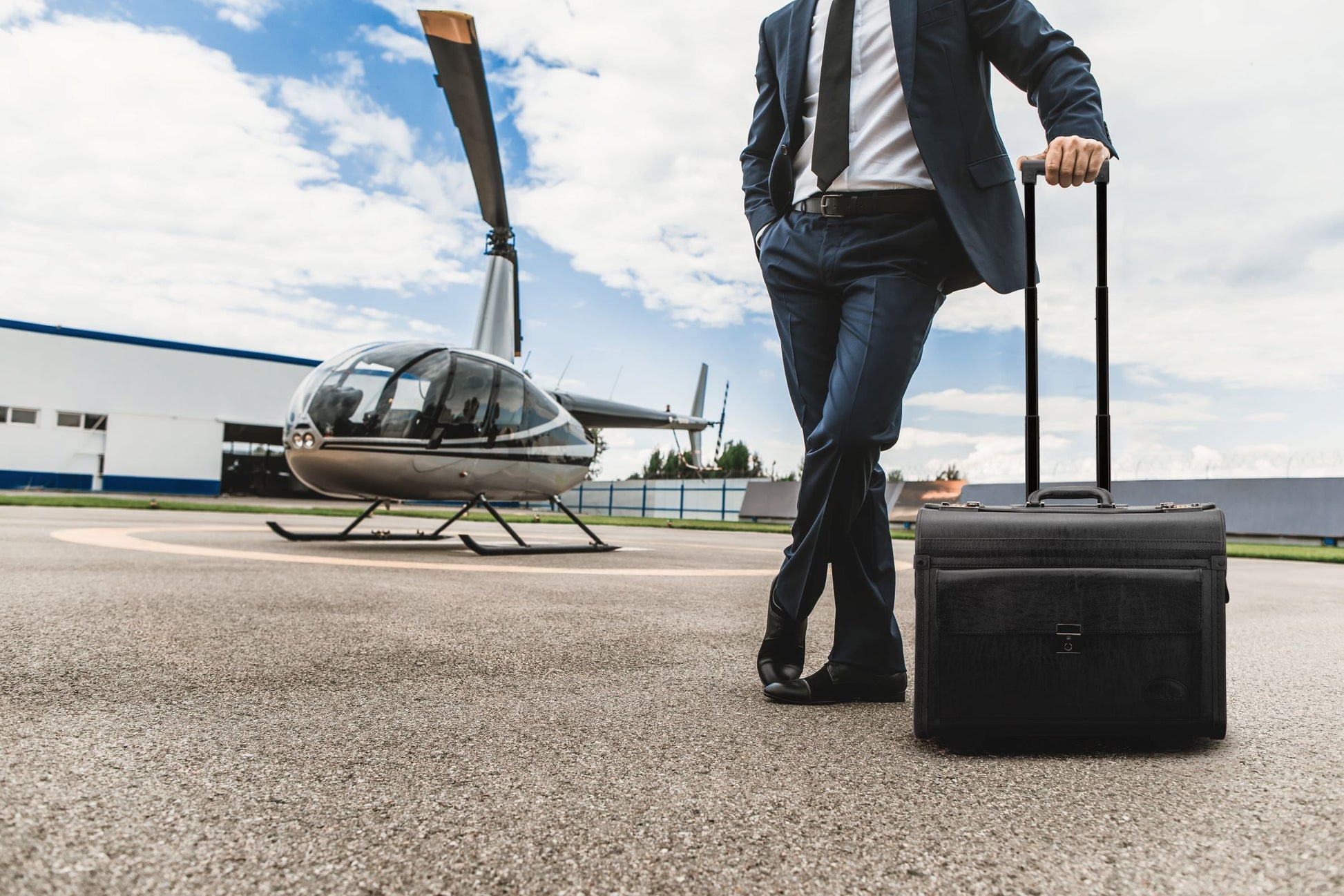 Nextech Briefcases Black Nextech Faux-Leather Rolling Catalog Case