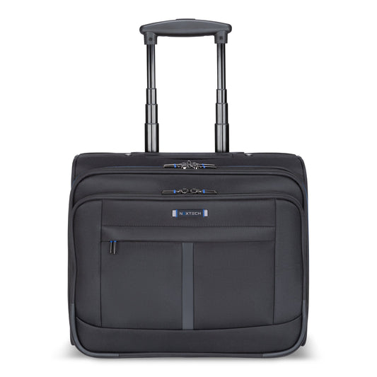 Nextech Briefcases Black Nextech Rolling Briefcase