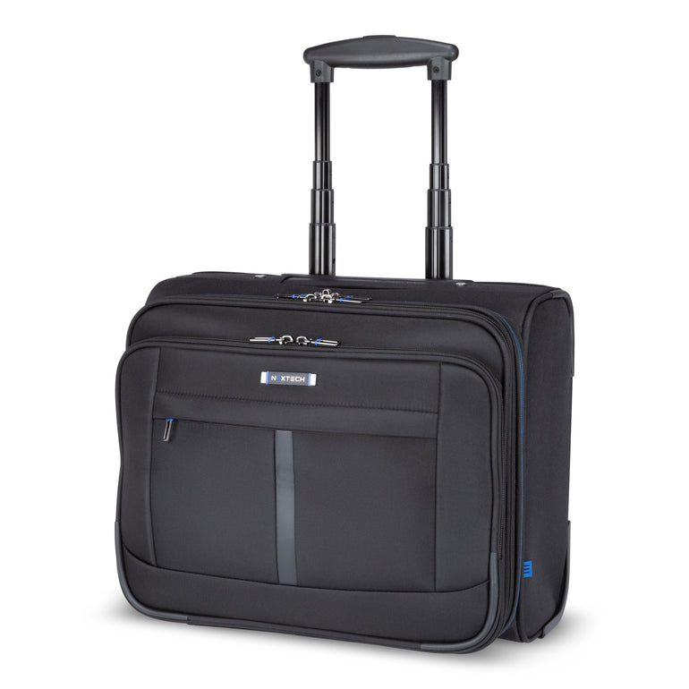 Nextech Briefcases Black Nextech Rolling Briefcase