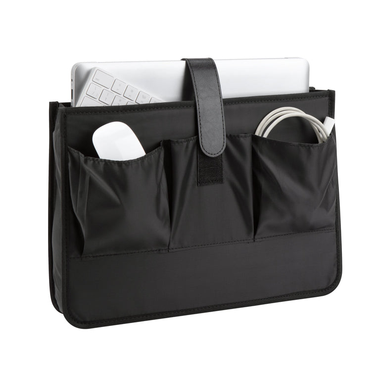 Nextech Briefcases Black Nextech Rolling Leather Catalogue Case