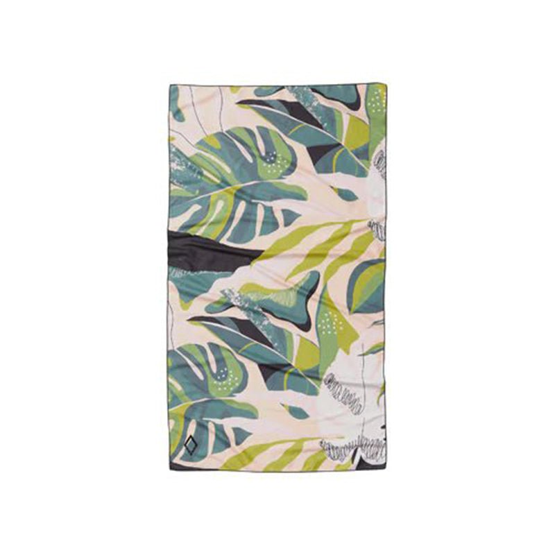 Nomadix Travel Accessories Monstera Green Pink Nomadix Ultralight Towel - Monstera Green Pink