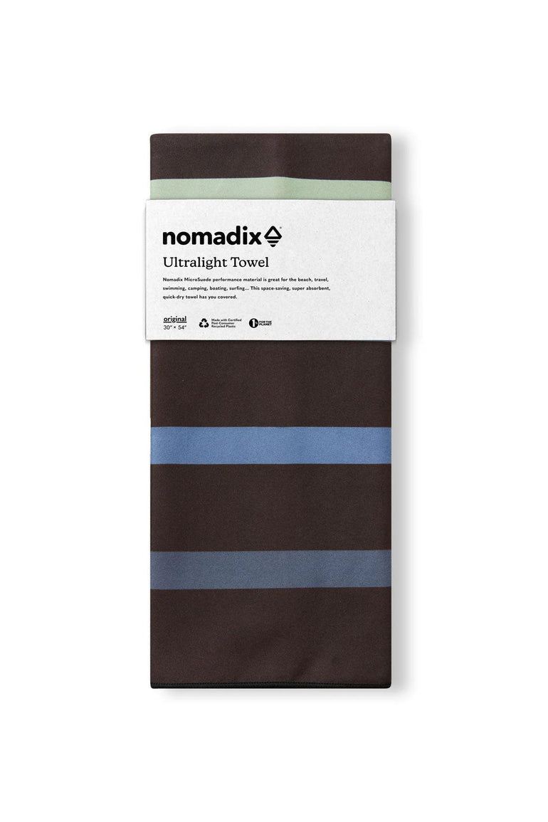 Nomadix Travel Accessories Pinstripes Multi Nomadix Ultralight Towel - Pinstripes Multi
