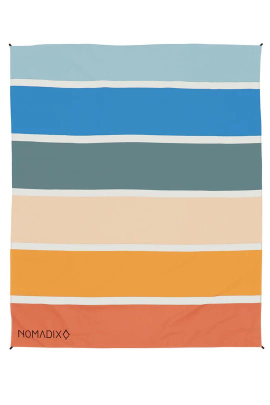 Nomadix Travel Accessories Retro Stripes Nomadix Festival Blanket - Retro Stripes
