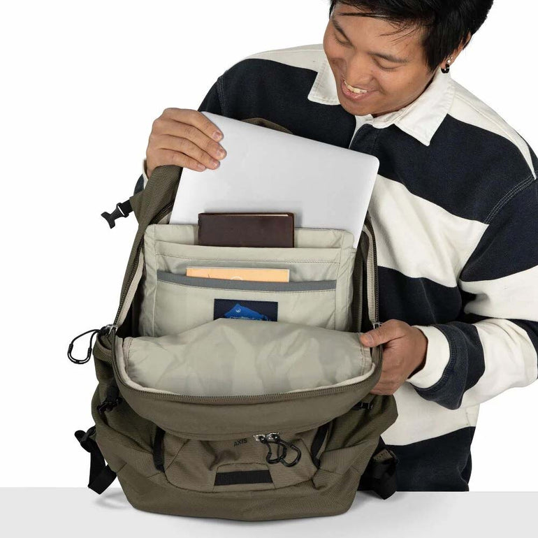 Osprey Backpacks Black Osprey Axis 24 Backpack