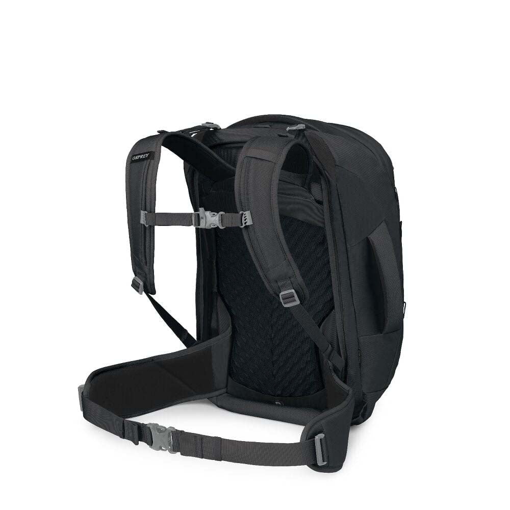 Osprey Backpacks Black Osprey Fairview 55 Extended Fit Travel Pack