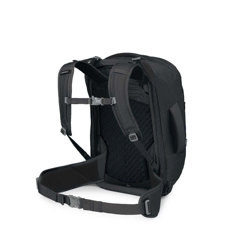 Osprey Backpacks Black Osprey Fairview 55 Extended Fit Travel Pack