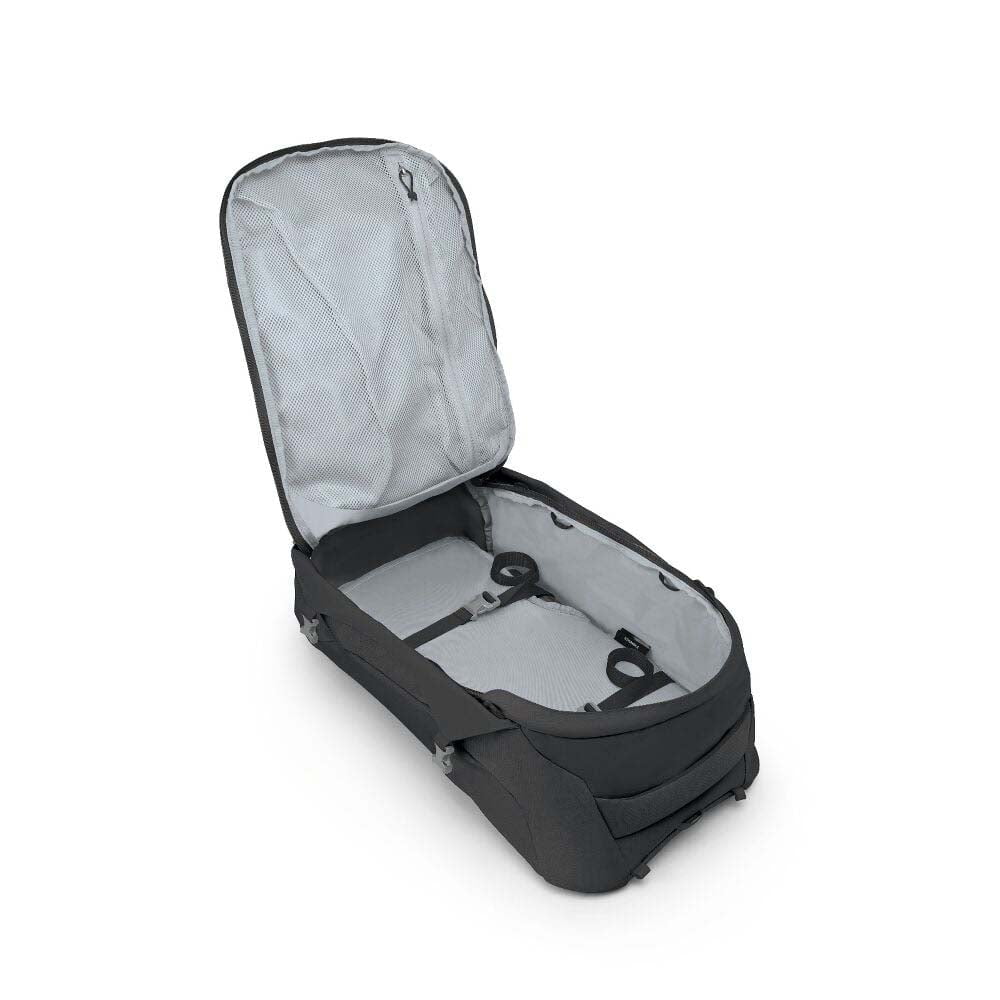Osprey Backpacks Black Osprey Fairview 55 Extended Fit Travel Pack