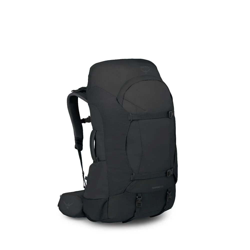 Osprey Backpacks Black Osprey Farpoint Trek 55 Travel Backpack
