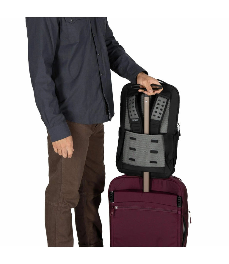 Osprey Backpacks Black Osprey Ozone Slim Pack Travel Backpack
