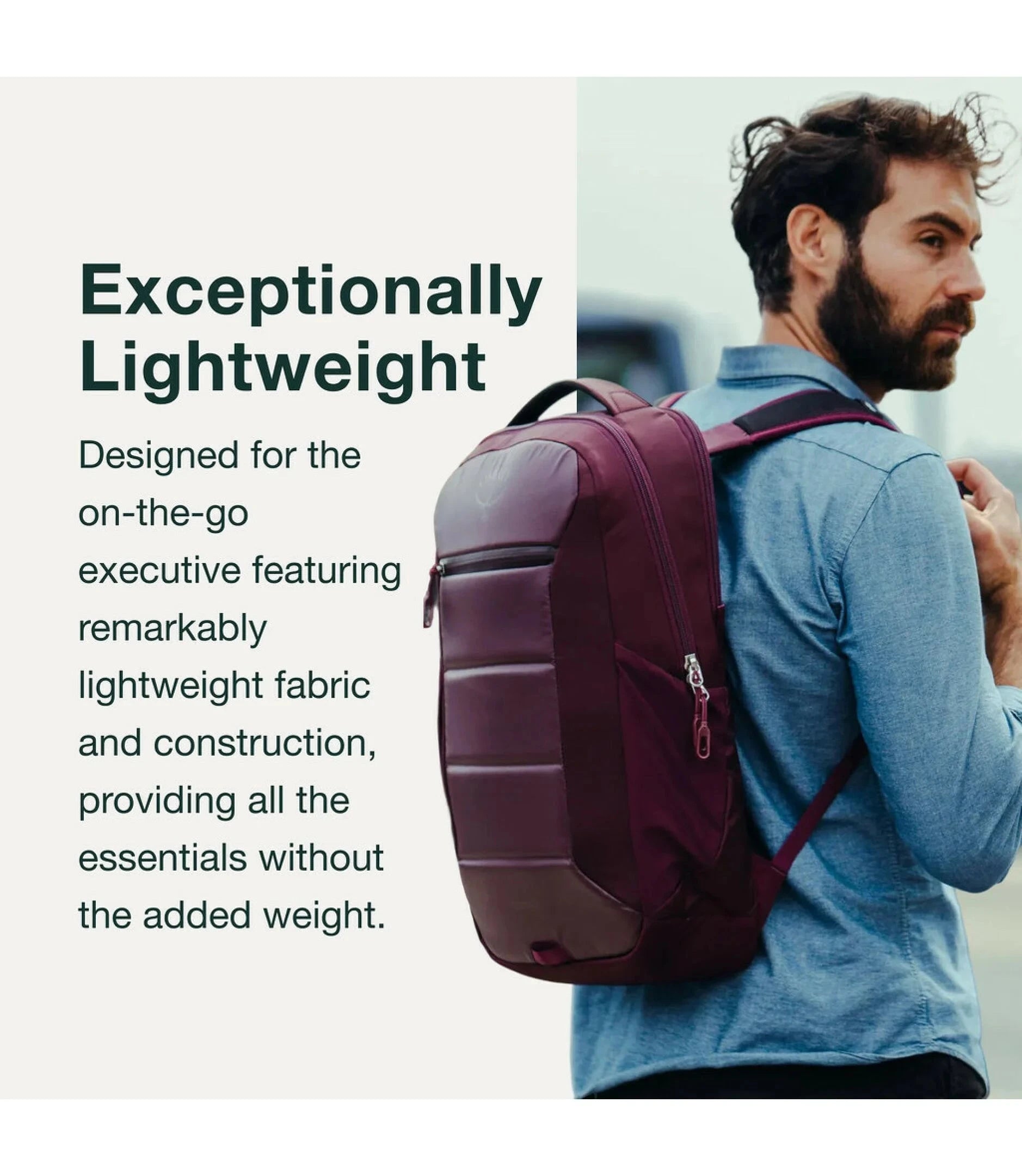 Osprey Backpacks Black Osprey Ozone Slim Pack Travel Backpack
