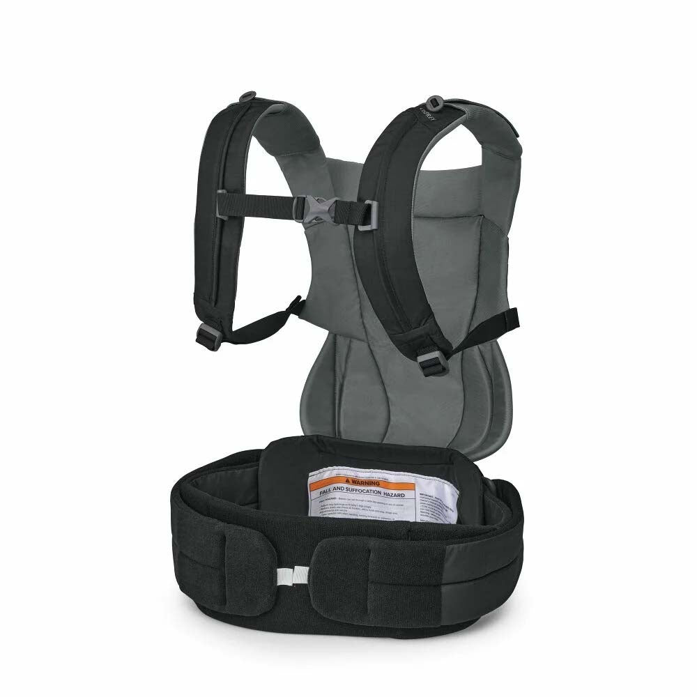 Osprey Backpacks Black Osprey Poco Soft Child Carrier LT Extended Fit