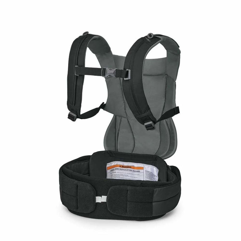 Osprey Backpacks Black Osprey Poco Soft Child Carrier LT Extended Fit
