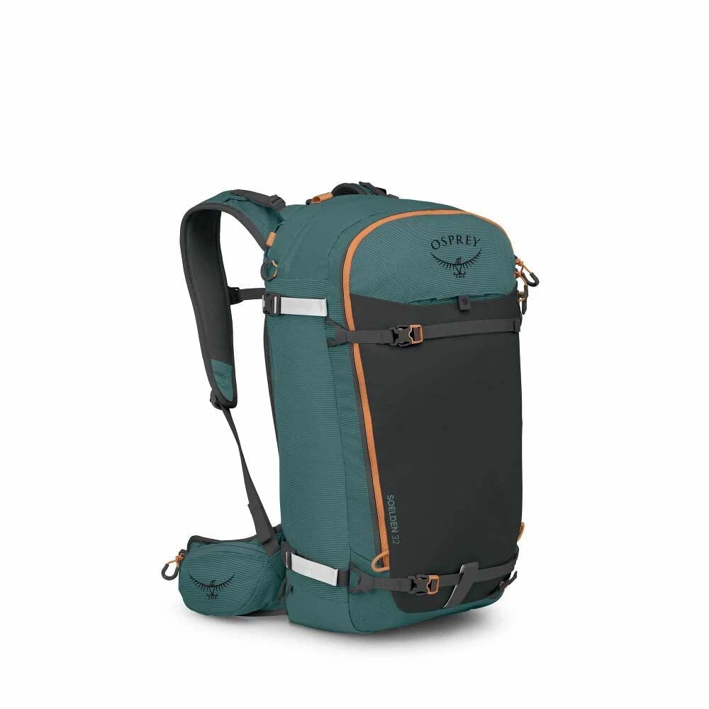 Osprey Backpacks Cascade Blue-Raven Black Osprey Soelden 32L Ski & Snowboard Backpack