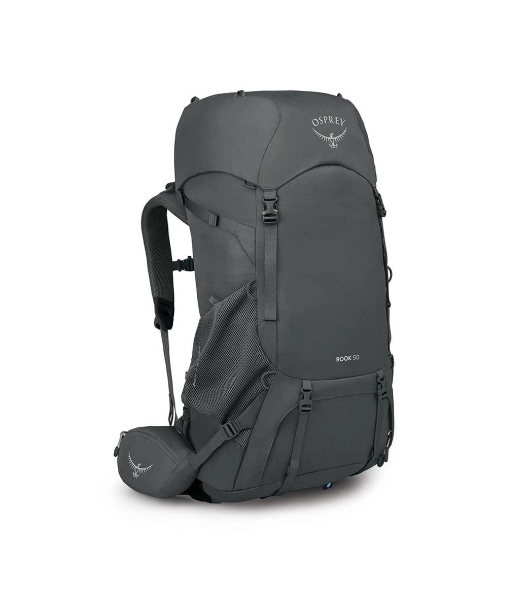 Osprey Backpacks Dark Charcoal/Silver Lining Osprey Rook 50L