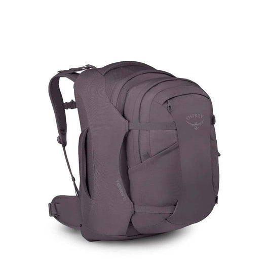 Osprey Backpacks Graphite Purple Osprey Fairview 55 Travel Pack